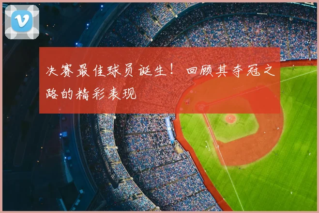 决赛最佳球员诞生！回顾其夺冠之路的精彩表现