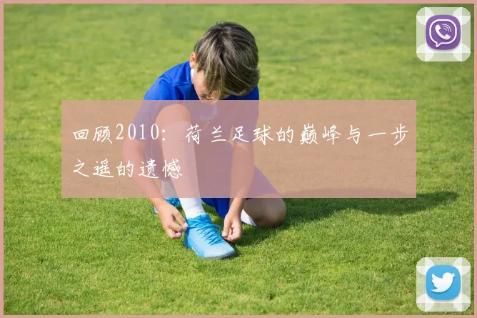 回顾2010:荷兰足球的巅峰与一步之遥的遗憾